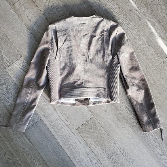 Soia & Kyo Suede Moto Jacket - Picture 2 of 7